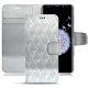 Samsung Galaxy S9+ leather case - Platinium - Couture
