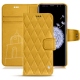 Custodia in pelle Samsung Galaxy S9+ - Jaune soulèu - Couture