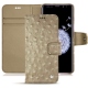 Samsung Galaxy S9+ leather case - Autruche desert