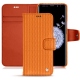 Lederschutzhülle Samsung Galaxy S9+ - Abaca arancio