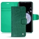 Custodia in pelle Samsung Galaxy S9+ - Crocodile pino