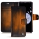 Housse cuir Samsung Galaxy S9+ - Marron Patine