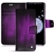 Samsung Galaxy S9+ leather case - Violet Patine
