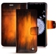 Housse cuir Samsung Galaxy S9+ - Fauve Patine