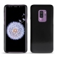 Samsung Galaxy S9+ leather cover - Onyx ( Black ) 