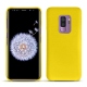 Custodia in pelle Samsung Galaxy S9+ - Jaune fluo