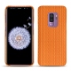 Lederschutzhülle Samsung Galaxy S9+ - Abaca arancio