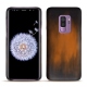 가죽 커버 Samsung Galaxy S9+ - Marron Patine