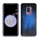 Coque cuir Samsung Galaxy S9+ - Bleu Patine