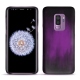 Coque cuir Samsung Galaxy S9+ - Violet Patine