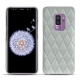 Custodia in pelle Samsung Galaxy S9+ - Gris - Couture ( Nappa - Pantone W428C ) 