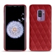 가죽 커버 Samsung Galaxy S9+ - Rouge - Couture ( Nappa - Pantone 199C ) 