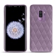 Custodia in pelle Samsung Galaxy S9+ - Lilas - Couture ( Nappa - Pantone 2645U ) 