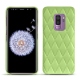 Funda de piel Samsung Galaxy S9+ - Vert olive - Couture ( Nappa - Pantone 578U ) 