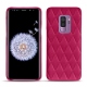 Capa em pele Samsung Galaxy S9+ - Rose fluo - Couture