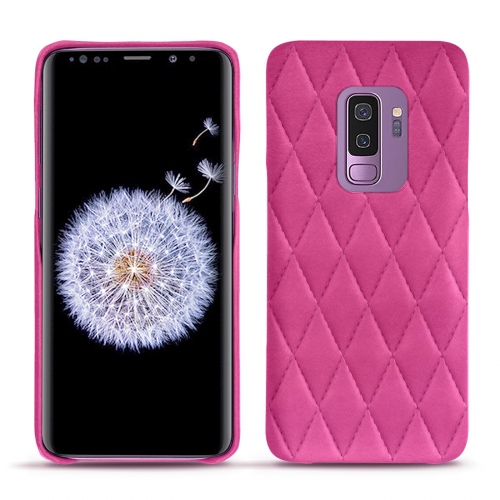 Funda de piel Samsung Galaxy S9+Rose BB - Couture ( Pantone #DB599F )