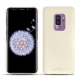 Funda de piel Samsung Galaxy S9+ - Blanc PU