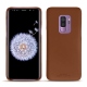 Lederschutzhülle Samsung Galaxy S9+ - Marron PU
