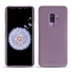 Samsung Galaxy S9+ leather cover - Lilas PU