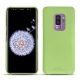 Capa em pele Samsung Galaxy S9+ - Vert olive PU