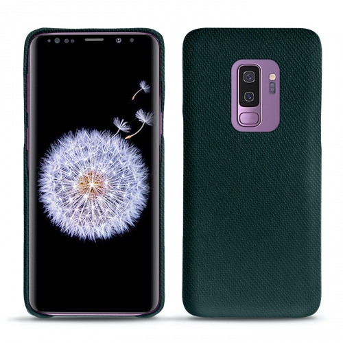 가죽 커버 Samsung Galaxy S9+Vert séduisant ( Pantone #1d3c34 ) 