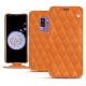 Capa em pele Samsung Galaxy S9+ - Orange - Couture ( Nappa - Pantone 1495U ) 