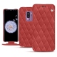 硬质真皮保护套 Samsung Galaxy S9+ - Cerise vintage - Couture