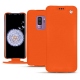 Custodia in pelle Samsung Galaxy S9+ - Orange fluo