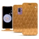 Custodia in pelle Samsung Galaxy S9+ - Or Maïa - Couture