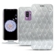 Funda de piel Samsung Galaxy S9+ - Platinium - Couture