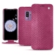 Capa em pele Samsung Galaxy S9+ - Serpent ciclamino
