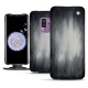 Capa em pele Samsung Galaxy S9+ - Gris Patine