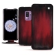 Custodia in pelle Samsung Galaxy S9+ - Rouge Patine