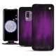 Housse cuir Samsung Galaxy S9+ - Violet Patine