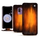Custodia in pelle Samsung Galaxy S9+ - Fauve Patine