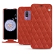 Funda de piel Samsung Galaxy S9+ - Arange clouquié - Couture