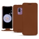 Capa em pele Samsung Galaxy S9+ - Marron PU