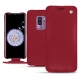Custodia in pelle Samsung Galaxy S9+ - Rouge passion