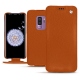 Funda de piel Samsung Galaxy S9+ - Orange vibrant