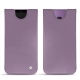 Samsung Galaxy S9+ leather pouch - Lilas ( Nappa - Pantone 2645U ) 