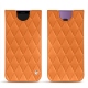 Samsung Galaxy S9+ leather pouch - Orange - Couture ( Nappa - Pantone 1495U ) 