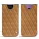 Pochette cuir Samsung Galaxy S9+ - Castan esparciate - Couture