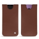 硬质真皮保护套 Samsung Galaxy S9+ - Marron délicat