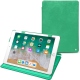 Housse cuir Apple iPad 9.7" (2018) - Menthe vintage ( Pantone 562C ) 