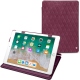 Custodia in pelle Apple iPad 9.7" (2018) - Prune vintage - Couture