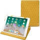 Apple iPad 9.7" (2018) leather case - Jaune soulèu - Couture