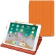 Housse cuir Apple iPad 9.7" (2018) - Abaca arancio