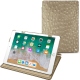 Apple iPad 9.7" (2018) leather case - Autruche desert