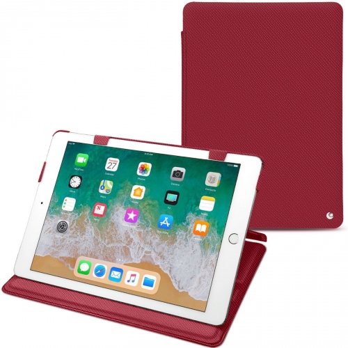 Funda de piel Apple iPad 9.7' (2018)Rouge passion ( Pantone #a6192e ) 