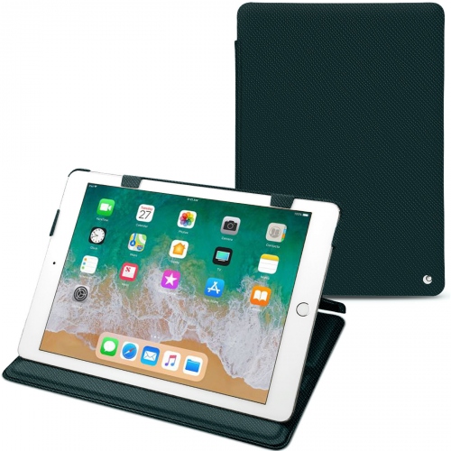 Lederschutzhülle Apple iPad 9.7' (2018)Vert séduisant ( Pantone #1d3c34 ) 